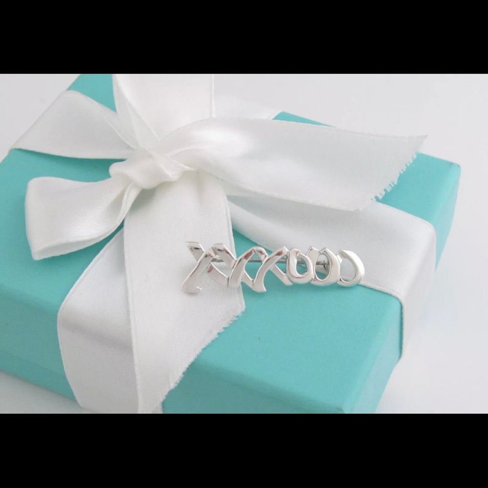 Retired Tiffany& Co. Paloma Picasso XO pin/Brooch/Large - Picture 6 of 8